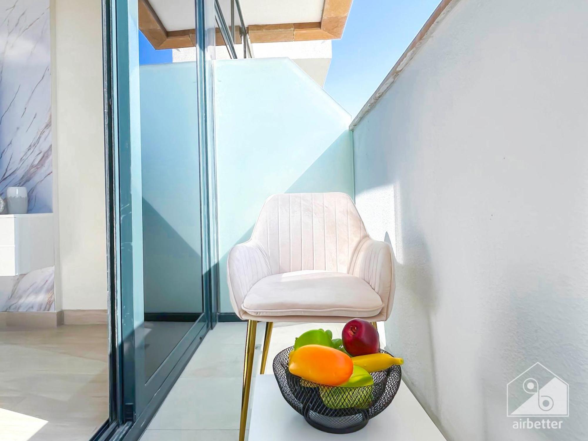 Apartment Luxury Living In Azizi Riviera L Cozy Balcony